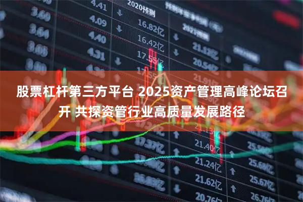 股票杠杆第三方平台 2025资产管理高峰论坛召开 共探资管行业高质量发展路径